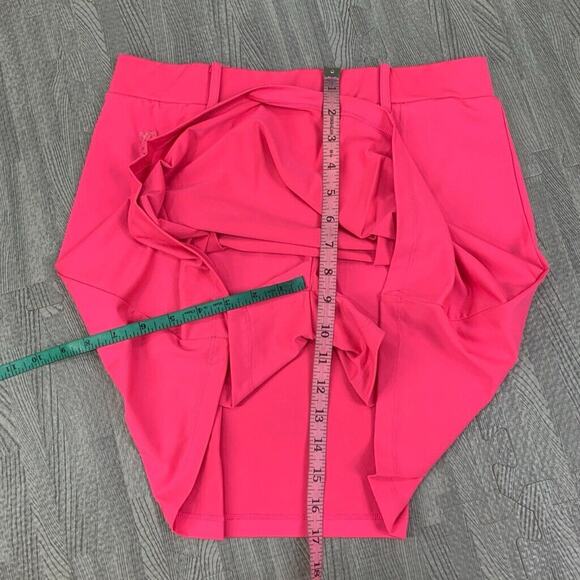 Golfino Skort Womens 4 Neon Pink Inner Lined UV Protection Pleated Stretch Waist - Picture 8 of 12